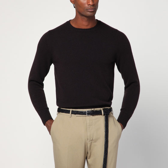 Drumohr Brown cashmere sweater