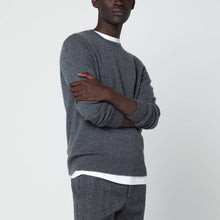  Drumohr Grey cashmere sweater