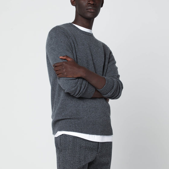 Drumohr Grey cashmere sweater