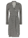 Diane Von Furstenberg Printed New Jean Dress