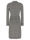 Diane Von Furstenberg Printed New Jean Dress
