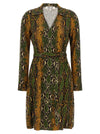 Diane Von Furstenberg Printed New Jeanne Dress