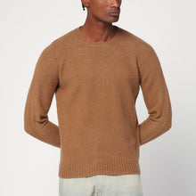  Drumohr Light brown lambswool sweater
