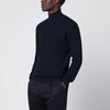 Tagliatore Blue wool turtleneck sweater