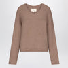 LouLou De Saison Derry taupe melange cashmere sweater