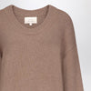 LouLou De Saison Derry taupe melange cashmere sweater