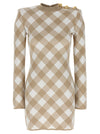 Balmain Vichy Dress
