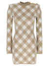 Balmain Vichy Dress