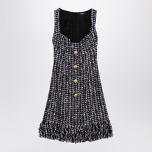  Balmain Tweed mini dress with buttons