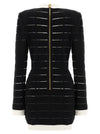 Balmain Two-tone Knit Dress