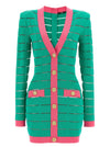 Balmain Two-tone Knit Dress