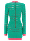 Balmain Two-tone Knit Dress