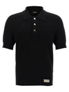 Balmain Label Polo Shirt