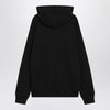 Balmain Black cotton hoodie with logo