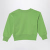 Acne Studios Green sweatshirt with small logo patch