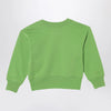 Acne Studios Green sweatshirt with small logo patch