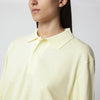 FLORE FLORE Light Yellow Diana Organic Cotton Polo Shirt
