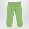 Acne Studios Green jogging trousers with small logo patch