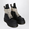 Dr. Martens x Rick Owens Quad Sole Steel Toe ankle black boots