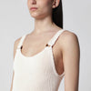 Hunza G. HUNZA G Domino blush one-piece swimsuit