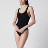Hunza G. HUNZA G Domino black one-piece swimsuit