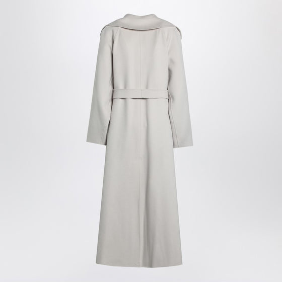 S Max Mara Ivory wool robe coat