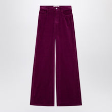 DEPARTMENT 5 Purple corduroy palazzo trousers
