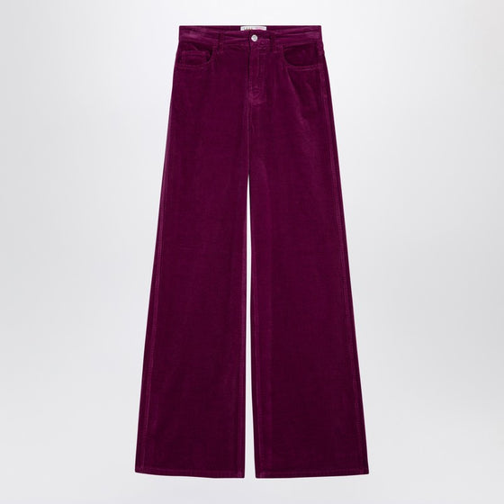 DEPARTMENT 5 Purple corduroy palazzo trousers
