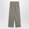 DEPARTMENT 5 Sage green cotton trousers