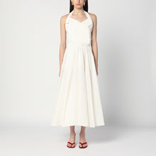  Patou Ivory dress with a bow on the back