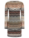 Missoni Chevron Lamé Dress