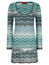 Missoni Chevron Lamé Dress