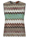Missoni Zigzag Lamé Top