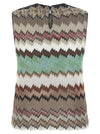 Missoni Zigzag Lamé Top