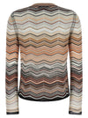 Missoni Chevron Lamé Cardigan