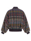 Missoni Check Pattern Bomber Jacket