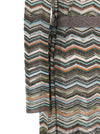 Missoni Chevron Lamé Cardigan