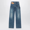 J.W. Anderson JW Anderson Mid-blue twisted-denim jeans