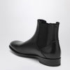 Doucal''s Black smooth leather ankle boots
