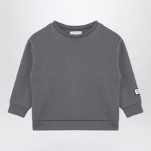  Douuod Grey cotton blend crew-neck sweatshirt