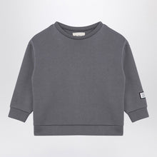  Douuod Grey cotton blend crew-neck sweatshirt