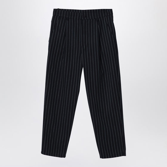 Douuod Navy blue pinstriped trousers