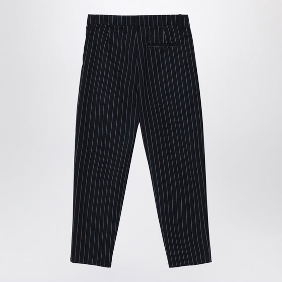 Douuod Navy blue pinstriped trousers