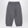 Douuod Grey cotton-blend jogging trousers