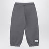 Douuod Grey cotton-blend jogging trousers
