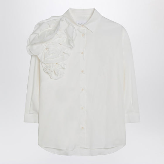 Douuod Shirt Capriola ivory with pink