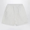 Douuod White cotton Shorts
