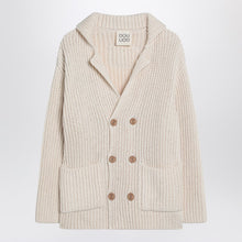 Douuod Cardigan Triciclo ivory in cotton