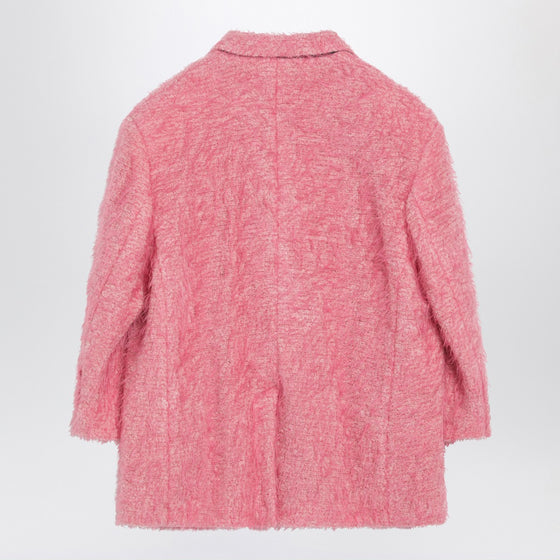 Douuod Olona pink wool-blend jacket