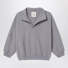  Douuod Grey V-neck sweatshirt